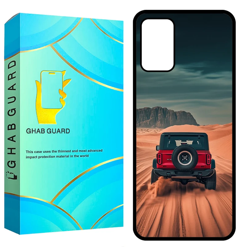 کاور قاب گارد طرح ماشین مدل CPA32G مناسب برای گوشی موبایل سامسونگ Galaxy A32 4G 