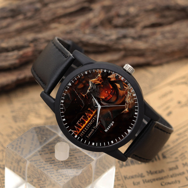 ساعت مچی عقربه ای ناکسیگو مدل Metal Hellsinger کد LF13341 ساعت مچی عقربه ای ناکسیگو مدل Metal Hellsinger کد LF13341