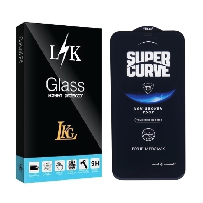 محافظ صفحه نمایش ال کا جی مدل LKK Super_CRV مناسب برای گوشی موبایل اپل IPHONE 12 PROMAX
