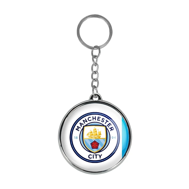 جاکلیدی خندالو طرح باشگاه منچستر سیتی مدل دوطرفه کد 2678426785