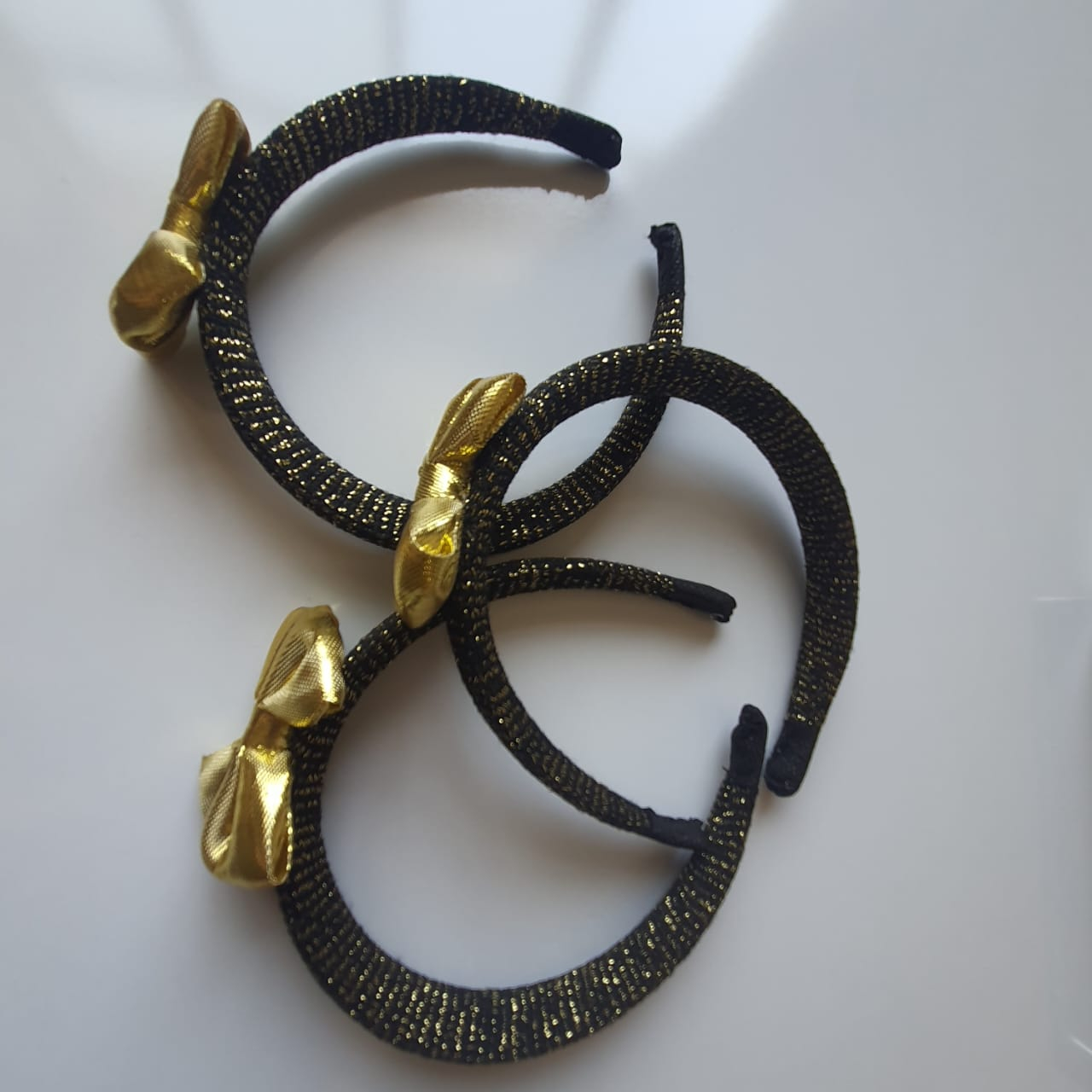 تل مو زنانه مدل  پاپیون زری