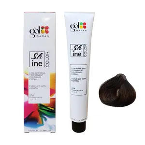 رنگ مو گلباران مدل shine شماره 7.2 حجم 100 میلی لیتر رنگ بلوند دودی متوسط