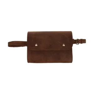 کیف کمری مردانه چرم لانکا مدل WB-03-05