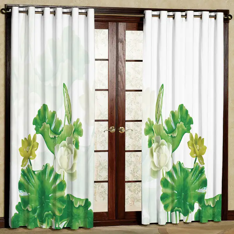 پرده مدل گلبرگ مخمل پانچی کد 2442 سایز 200x140 سانتی متر