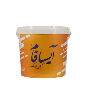 رنگ نیم پلاستیک آیسافام  کد AP220 وزن 4.800 کیلوگرم