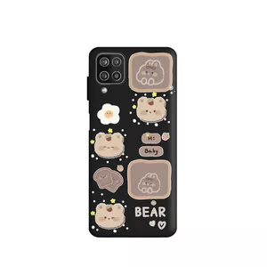 کاور طرح خرس بییر کد FF126مناسب برای گوشی موبایل سامسونگ Galaxy A12