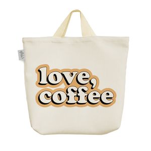 نقد و بررسی ساک خرید خندالو مدل عشق قهوه کد 1901 توسط خریداران