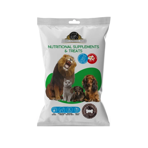 تشویقی سگ ابیش مدل جگر سفید وزن 100 گرم