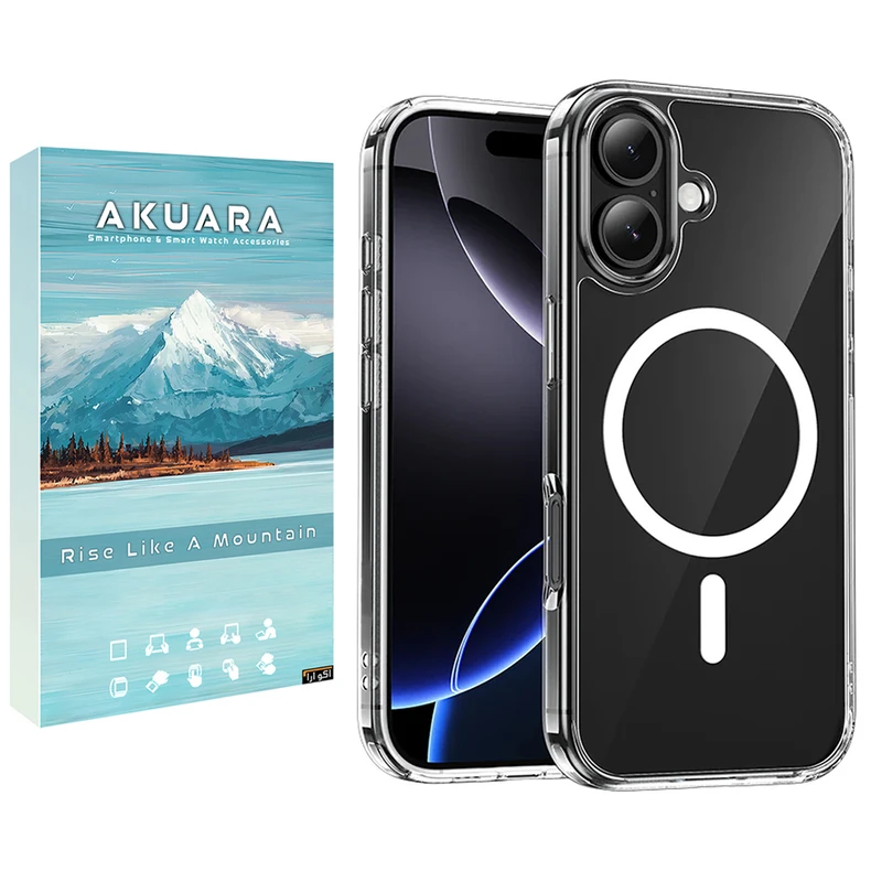 کاور آکوآرا مدل Clear MagSafe مناسب برای گوشی موبایل اپل iPhone 17