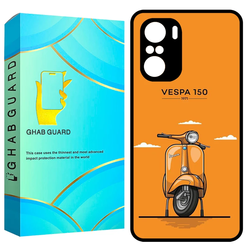 کاور قاب گارد طرح وسپا مدل GCHPF3 مناسب برای گوشی موبایل شیائومی Poco F3 / Redmi K40 / Redmi K40 Pro 