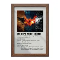 تابلو خندالو طرح شوالیه تاریکی (The Dark Knight Trilogy) کد F11308