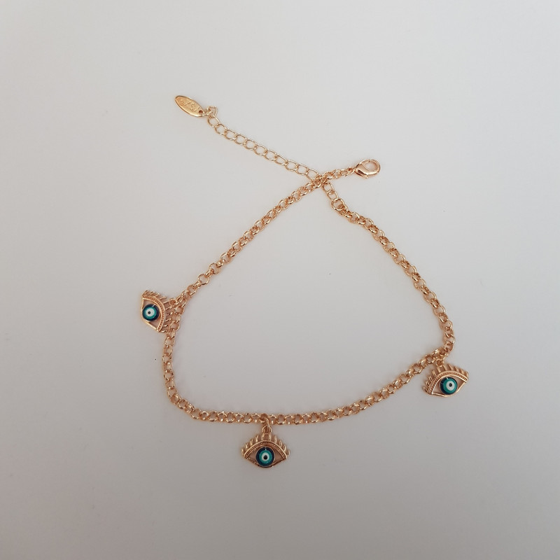 دستبند دخترانه مدل چشم