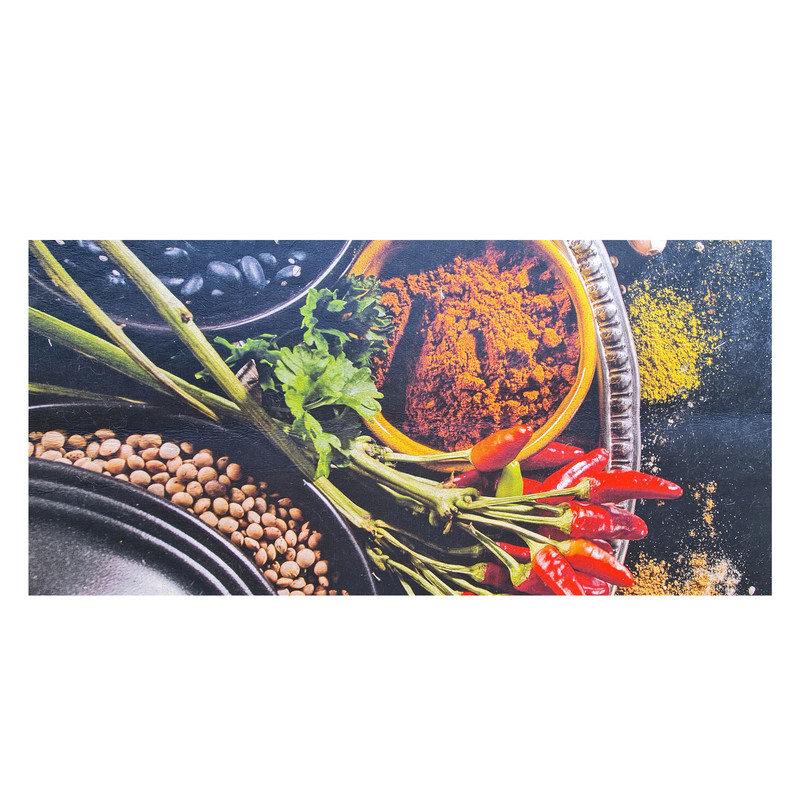 فرش پارچه ای مدل فرشینه طرح آشپزخانه کد 402