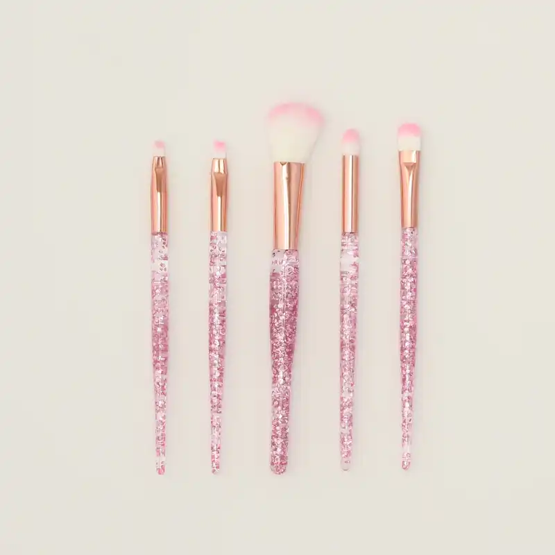 ست برس آرایشی مدل اکلیلی مجموعه 5 عددی