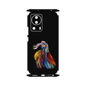 MAHOOT Rainbow Hair Digital Art-FullSkin Cover Sticker for Xiaomi 13 Lite