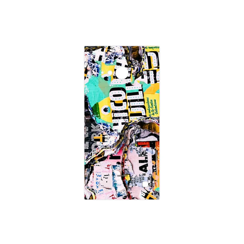 برچسب پوششی ماهوت مدل Collage of Teared Paper مناسب برای گوشی موبایل نوکیا Lumia 730