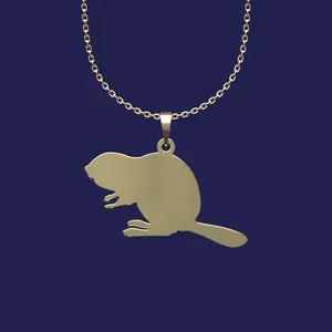 گردنبند طلا 18 عیار زنانه مدوپد مدل سمور کد T2-1-1029