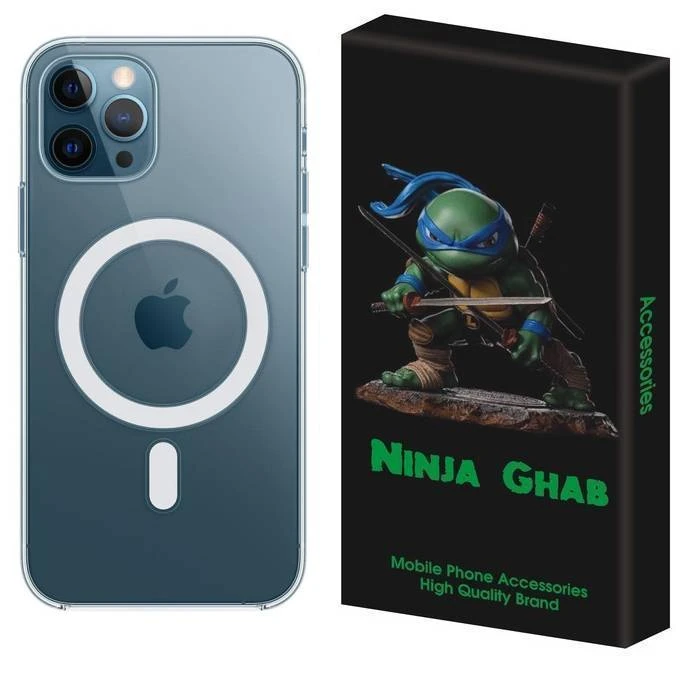 کاور نینجا قاب مدل مگسیف مناسب برای گوشی موبایل اپل iPhone 16 Pro Max
