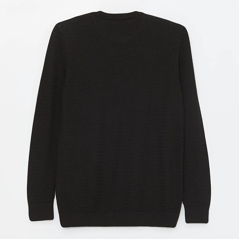 پلیور یقه گرد مردانه ال سی وایکیکی مدل تریکو ول سافت