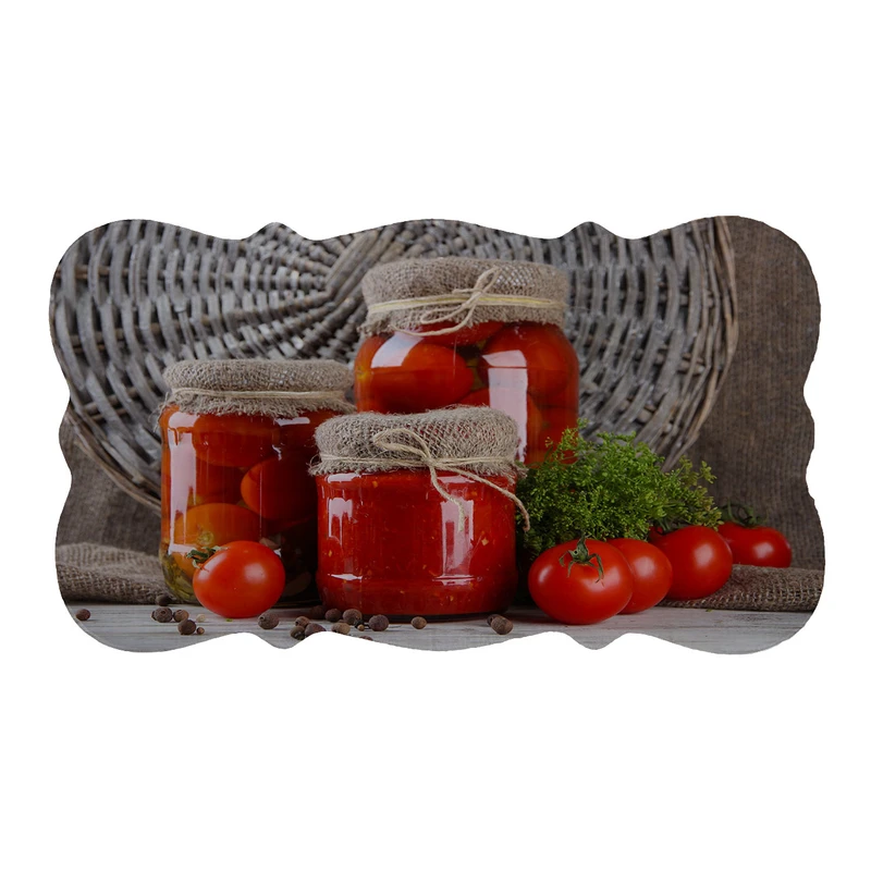 پادری مدل دالبر طرح گوجه کد 6371 سایز 110×60 سانتی متر