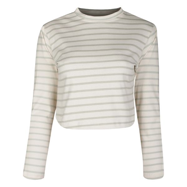 کراپ‌ تی‌شرت آستین بلند زنانه ایزی دو مدل 176/41