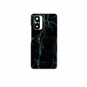MAHOOT Graphite-Green-Marble Cover Sticker for Xiaomi Redmi Note 10 Pro
