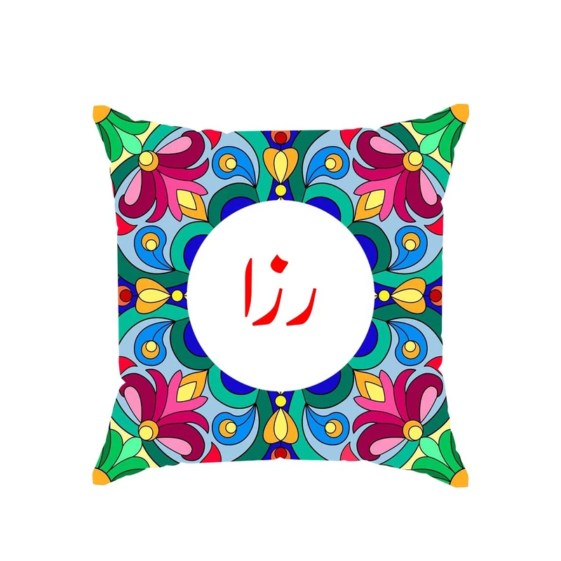 کوسن پاد آفرین مدل سنتی طرح دخترانه اسم رزا کد 01878