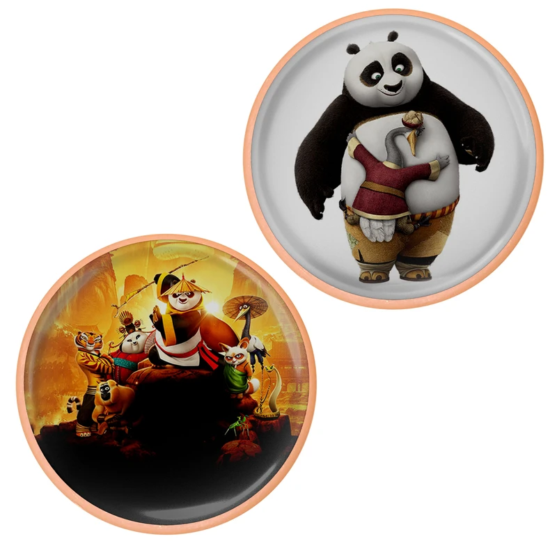 تراش مدل مخزن دار طرح کارتون پاندا کونگ فو کار کد S12701-699 بسته دو عددی