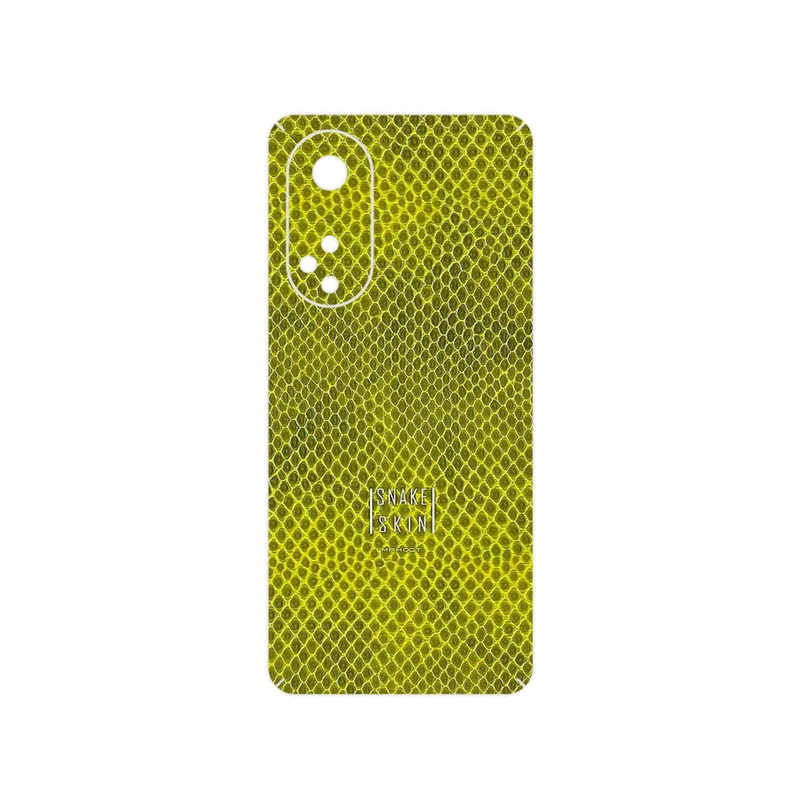 برچسب پوششی ماهوت مدل Yellow Snake Skin مناسب برای گوشی موبایل اپو A98