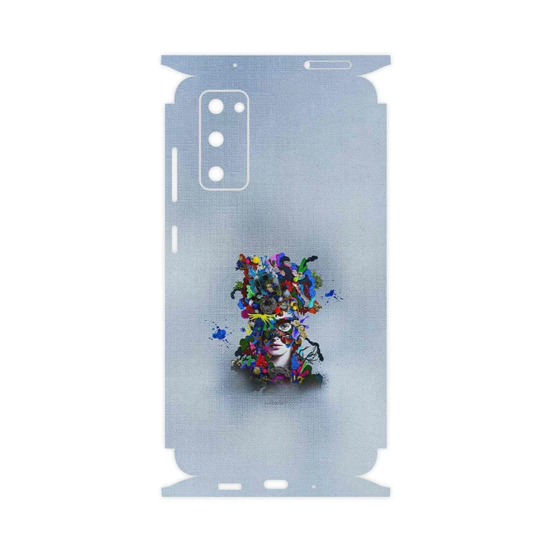 برچسب پوششی ماهوت مدل Collage of surreal Portrait of Women 4-FullSkin مناسب برای گوشی موبایل سامسونگ Galaxy S20 FE