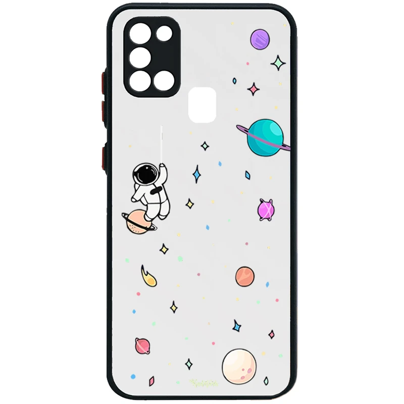 کاور طرح Spaceman مناسب برای گوشی موبایل سامسونگ  Galaxy A21s