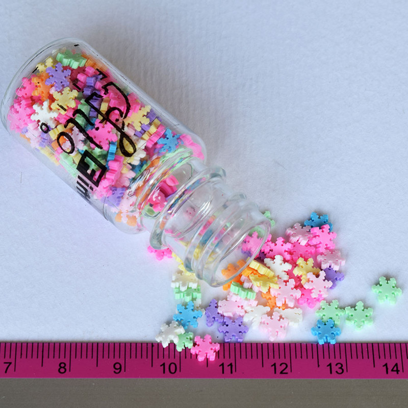 مجموعه تزیین ناخن فیلو مدل برف شادی بسته 200 عددی