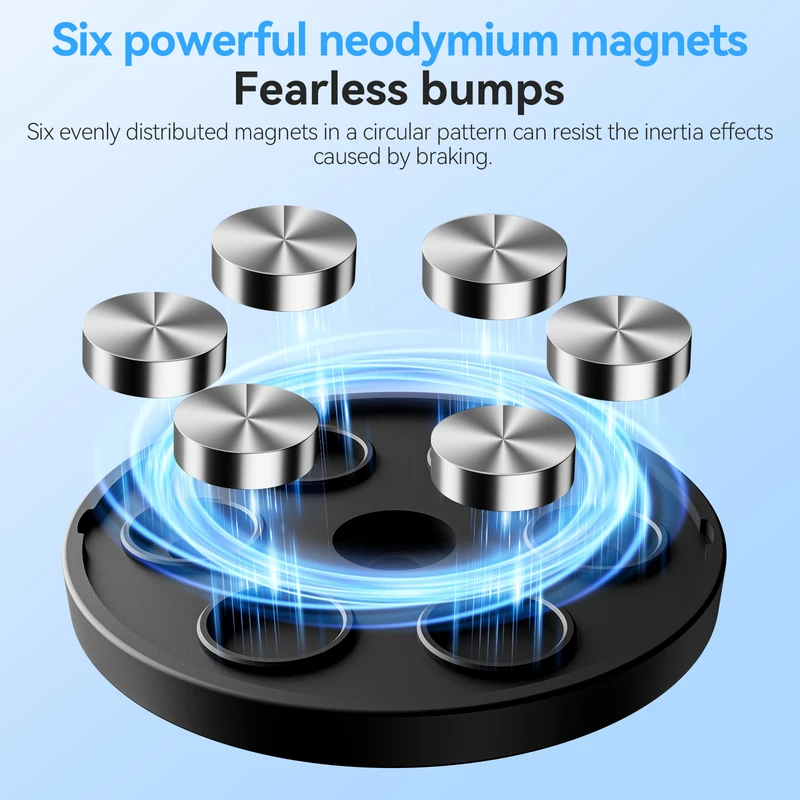 عکس شماره 6 : پایه نگهدارنده مغناطیسی دوربین تلسین مدل mag-005 مناسب برای insta360 go 3