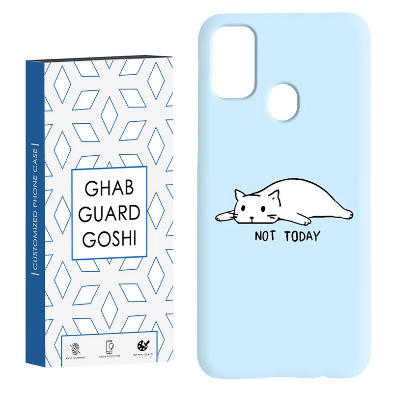 کاور قاب گارد گوشی طرح گربه کد Dimo-002 مناسب برای گوشی موبایل سامسونگ Galaxy M30s / M21