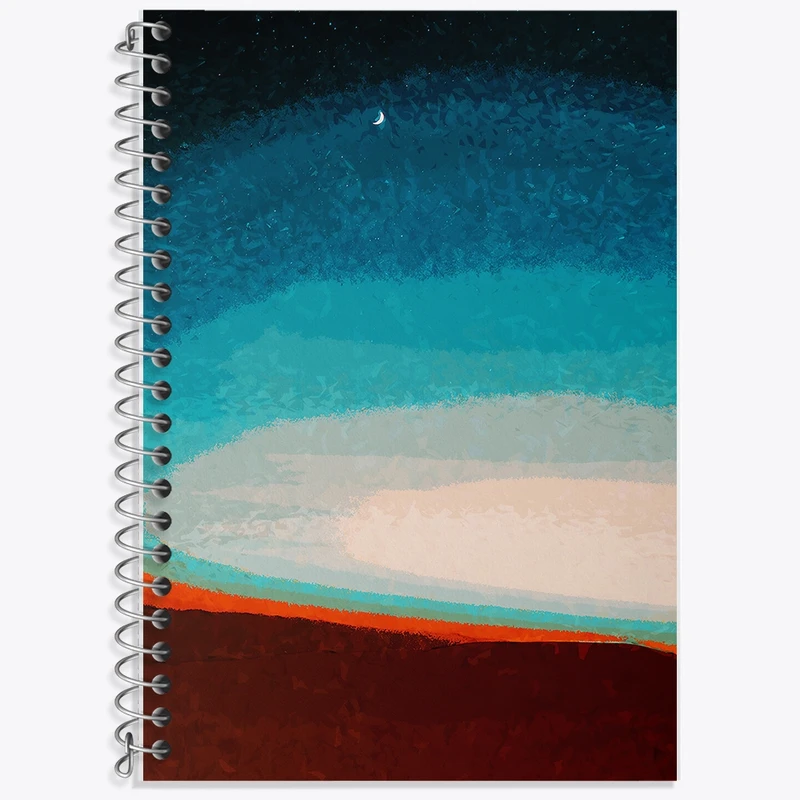 دفتر لغت 50 برگ خندالو طرح آسمان کد F1173