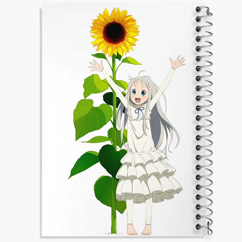 دفتر نقاشی 50 برگ خندالو طرح میکو هونما انیمه آنوهانا کد 31991