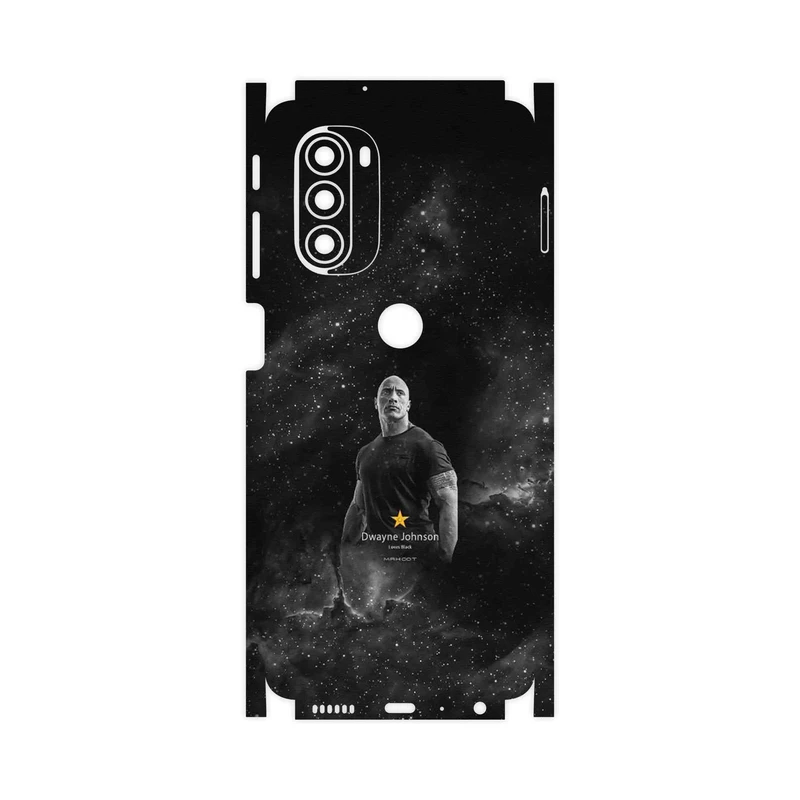 برچسب پوششی ماهوت مدل Dwayne Johnson-FullSkin مناسب برای گوشی موبایل موتورولا Moto G51 5G