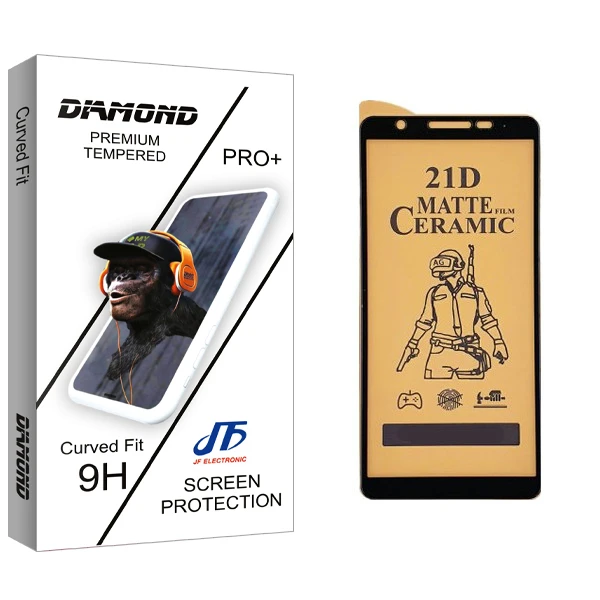 محافظ صفحه نمایش سرامیکی جی اف مدل Diamond glass مناسب برای گوشی موبایل سامسونگ Galaxy A3 Core