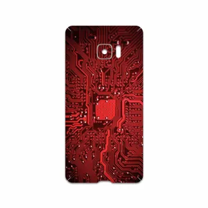 MAHOOT Red Printed Circuit Board Cover Sticker for HTC U Ultra