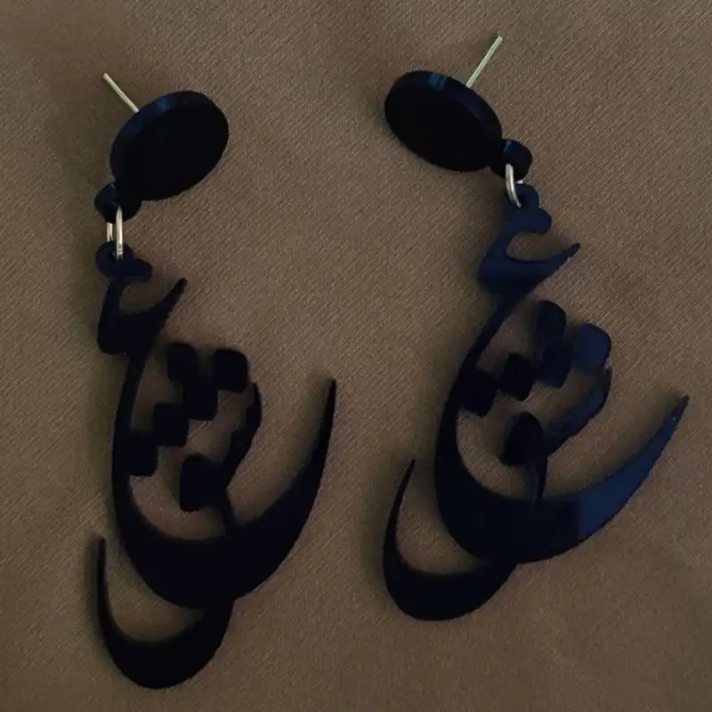 گوشواره زنانه مدل عشق