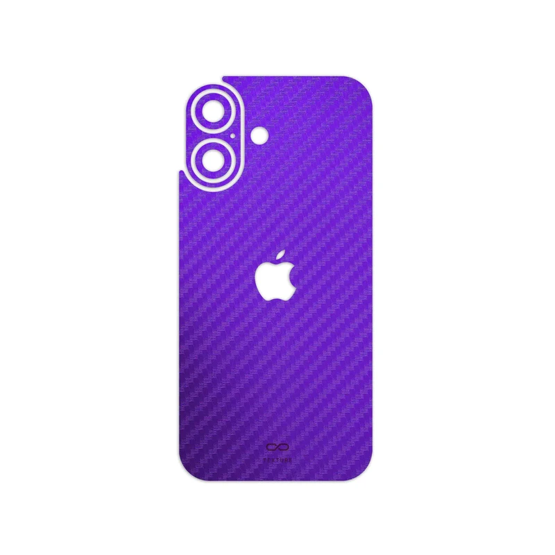 برچسب پوششی ماهوت مدل Purple-Fiber مناسب برای گوشی موبایل اپل iPhone 16