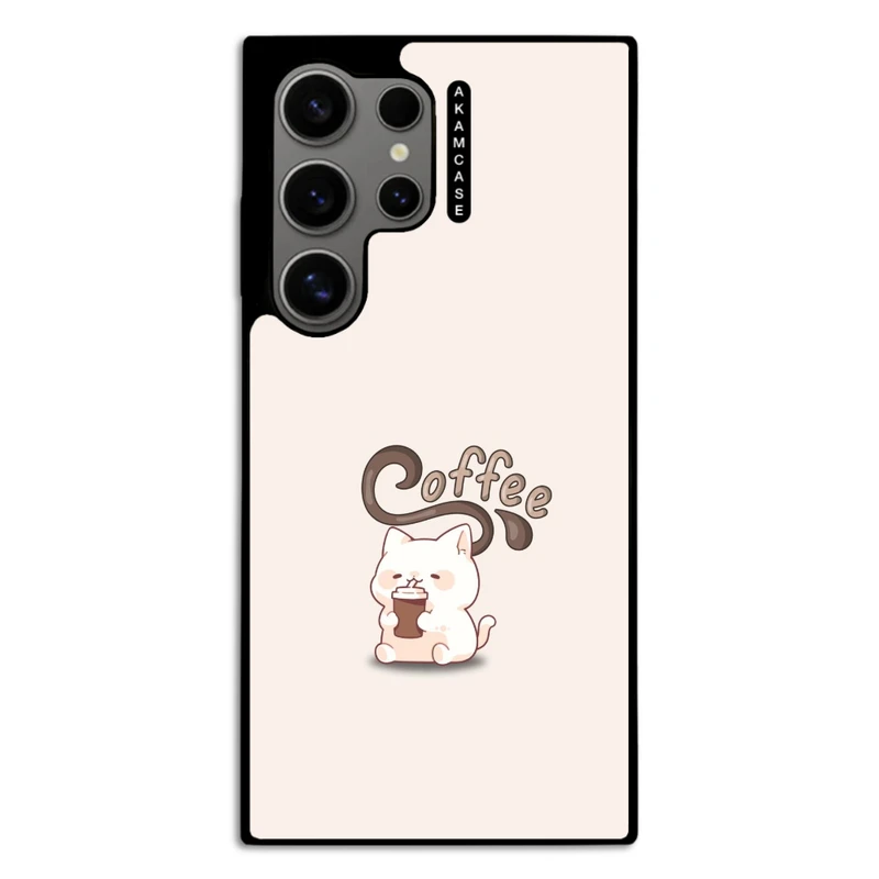 کاور آکام مدل AMC-WSGS24U-COFFEE-19 مناسب برای گوشی موبایل سامسونگ Galaxy S24 Ultra