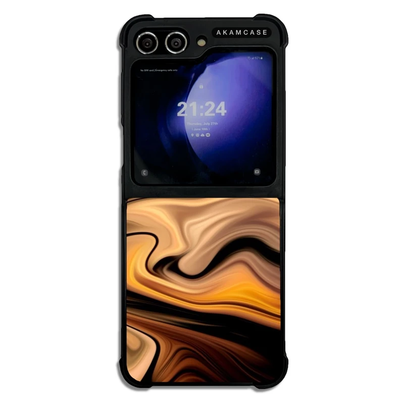 کاور آکام مدل AMC-WSGZFLIP5-MARBLE-29 مناسب برای گوشی موبایل سامسونگ Galaxy Z Flip 5