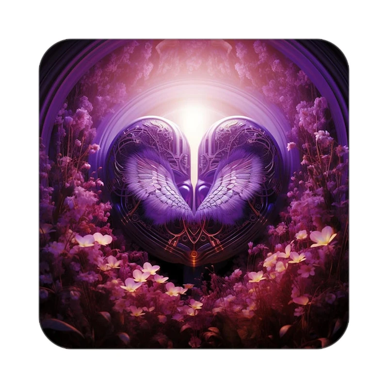 زیر لیوانی کاکتی مدل عاشقانه کد mp13050