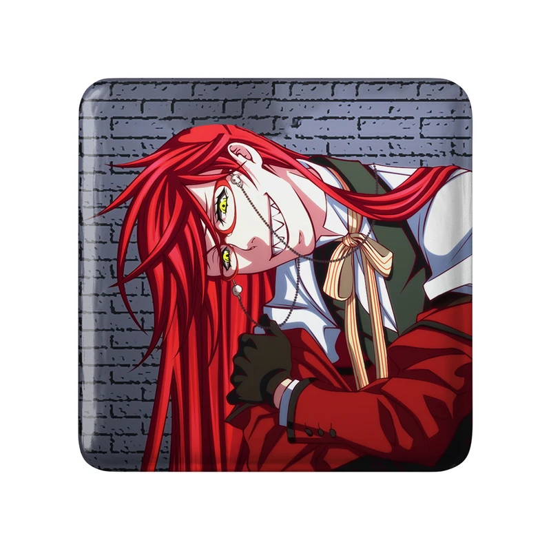 مگنت خندالو طرح گریل انیمه خادم سیاه کد 16328