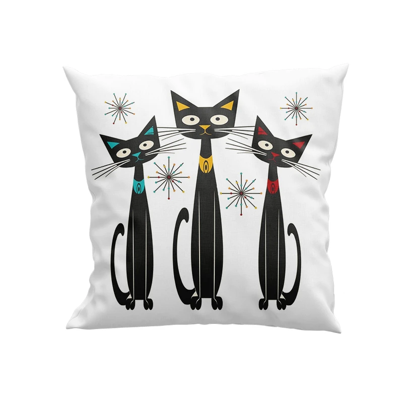 کوسن پاد آفرین مدل گربه ها کد DKK1196