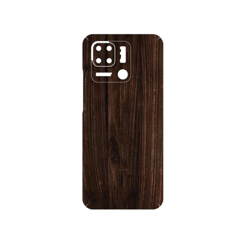 برچسب پوششی ماهوت مدل Dark_Walnut_Wood مناسب برای گوشی موبایل شیائومی Redmi 10 Power