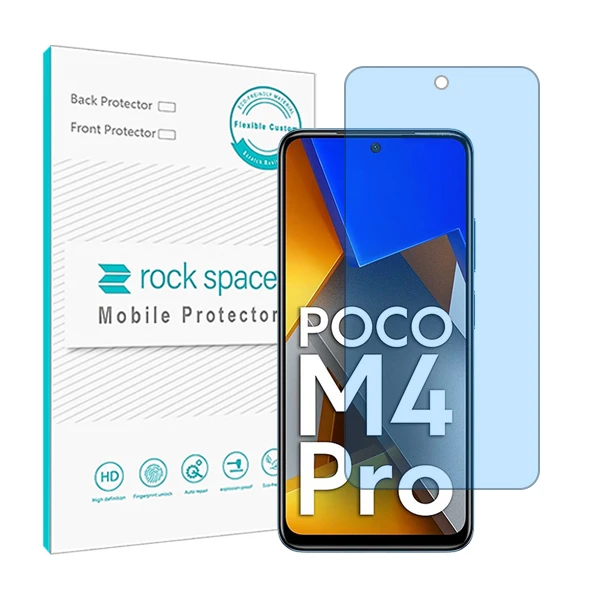 محافظ صفحه نمایش آنتی بلو راک اسپیس مدل HyBLU مناسب برای گوشی موبایل شیائومی Poco M4 Pro
