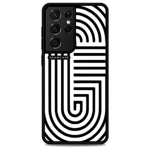 AKAM AMC-WSGS21U-ALPHAZEBRABET-7 Cover For Samsung Galaxy S21 Ultra