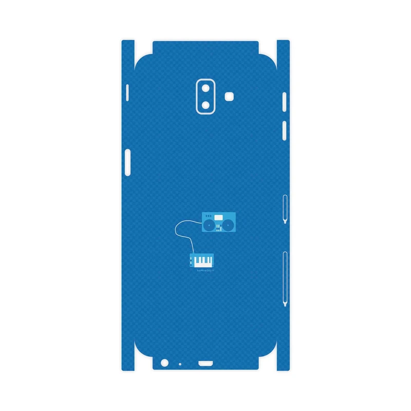 برچسب پوششی ماهوت مدل Minimal DJ Icon-FullSkin مناسب برای گوشی موبایل سامسونگ Galaxy J6 Plus
